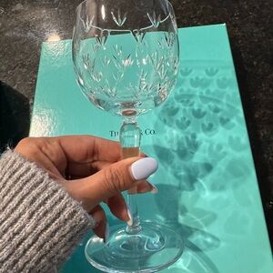 Tiffany & Co. Crystal Wine Goblets